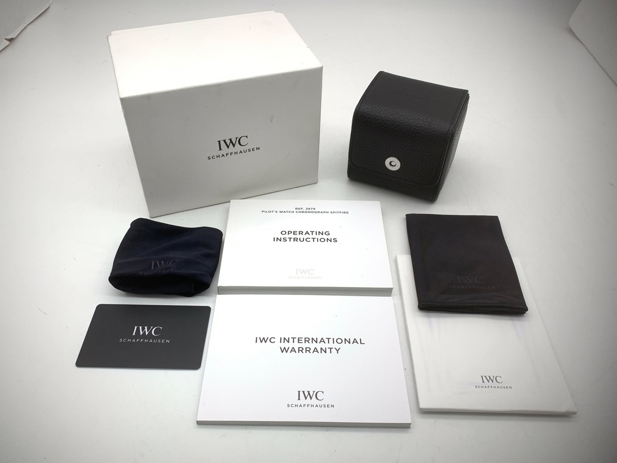IWC パイロットウォッチ スピットファイア グリーン IW326802 ブロンズ