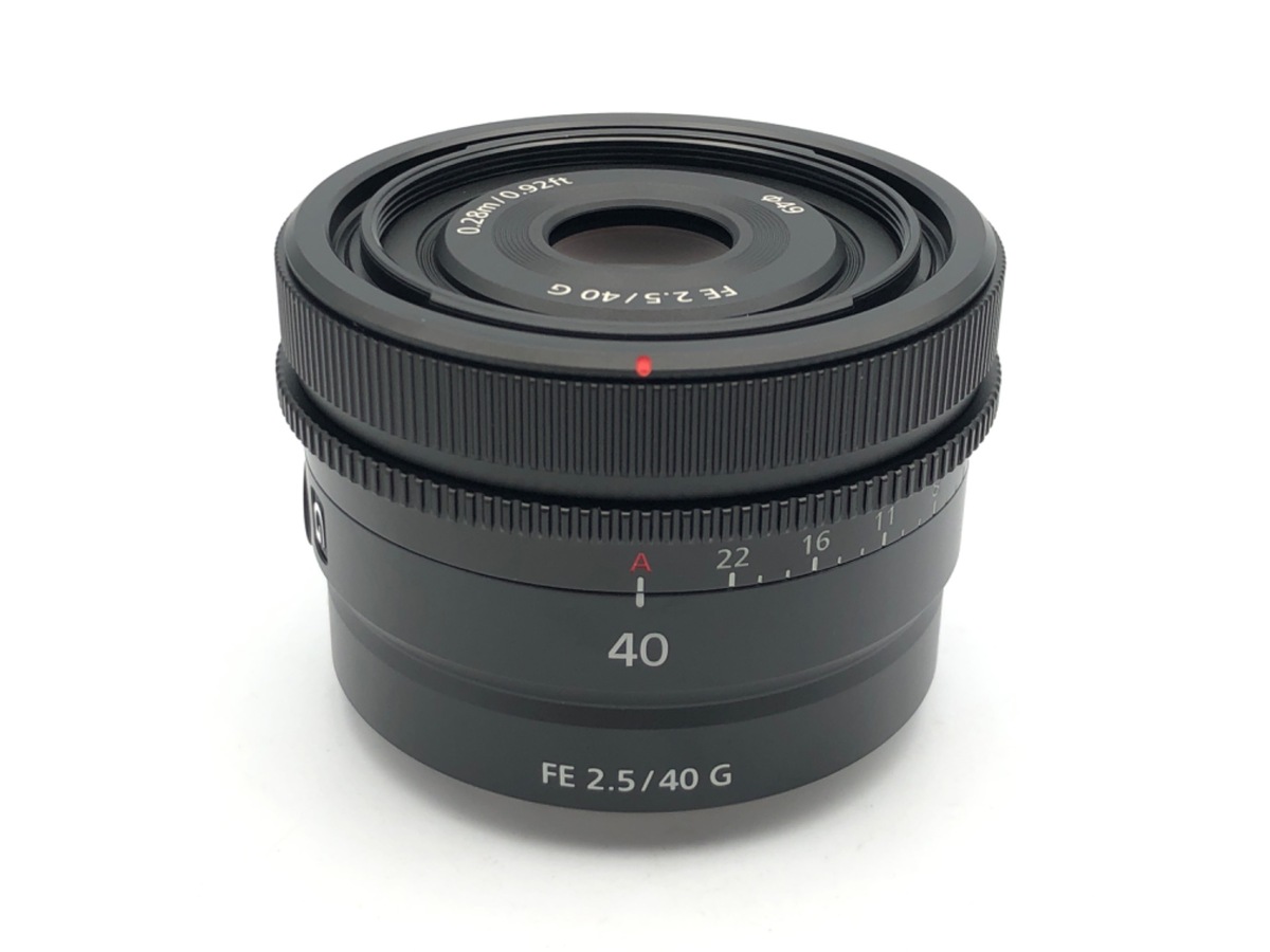 FE 40mm F2.5 G SEL40F25G 中古価格比較 - 価格.com