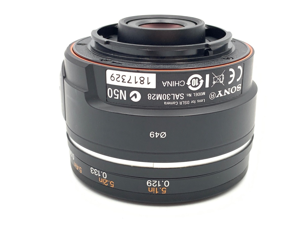 SONY α DT30mm F2.8 Macro SAM マクロ レンズ