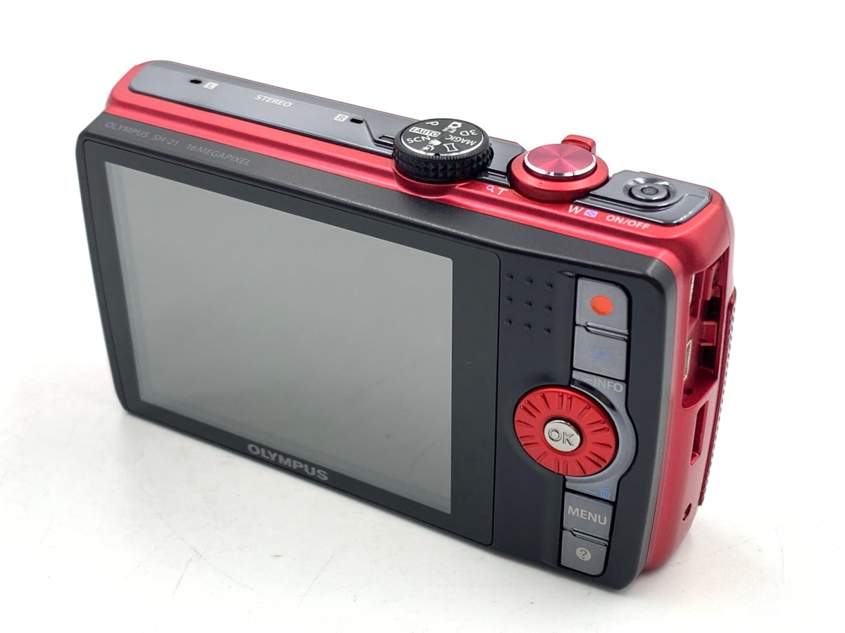 中古：B(並品)】オリンパス SH-21 レッド | 2484110037237