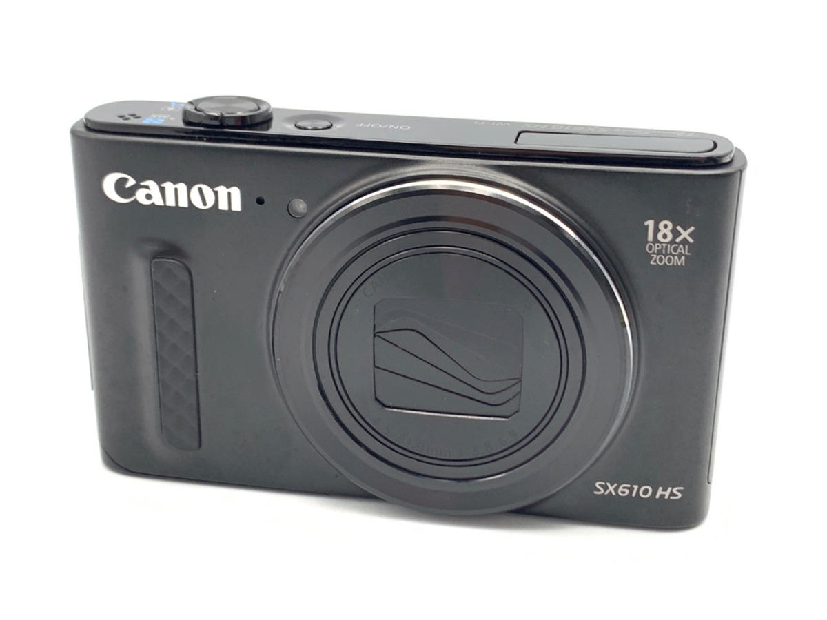 【完動品 極美品】Canon PowerShot SX610 HS ブラック 中古：AB(良品)】キヤノン PowerShot SX610 HS ブラック | 2484110040541