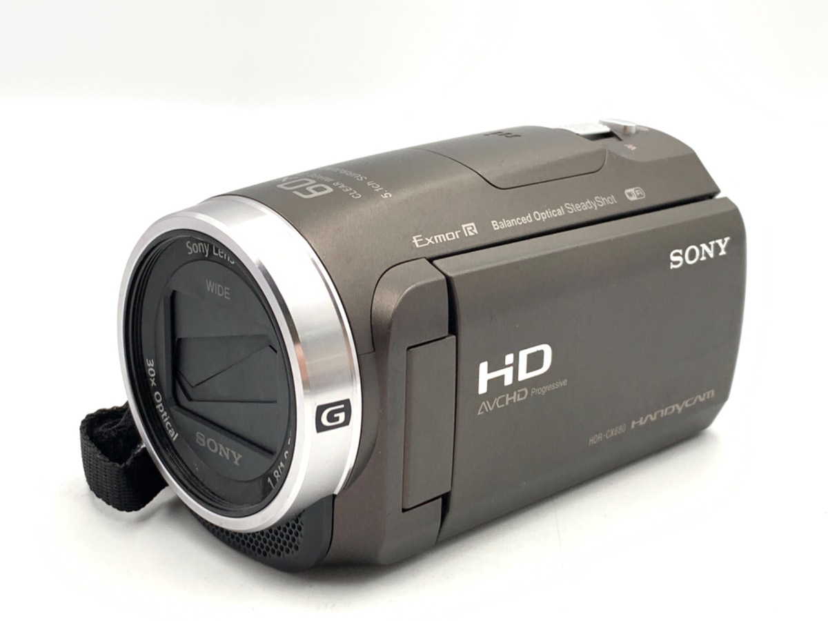 【中古】ソニー デジタルHDビデオカメラレコーダー HDR-CX680 TI ブロンズブラウン