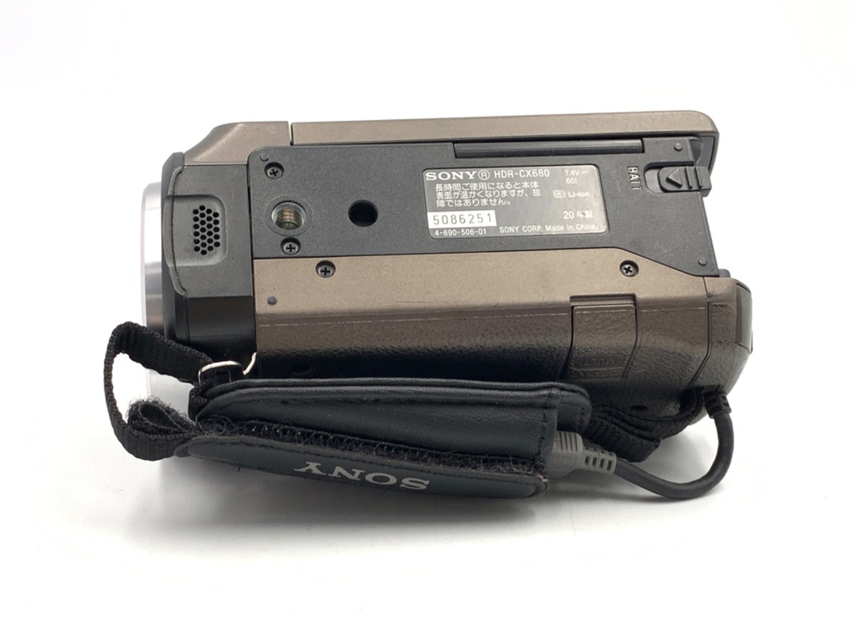 【中古】ソニー デジタルHDビデオカメラレコーダー HDR-CX680 TI ブロンズブラウン