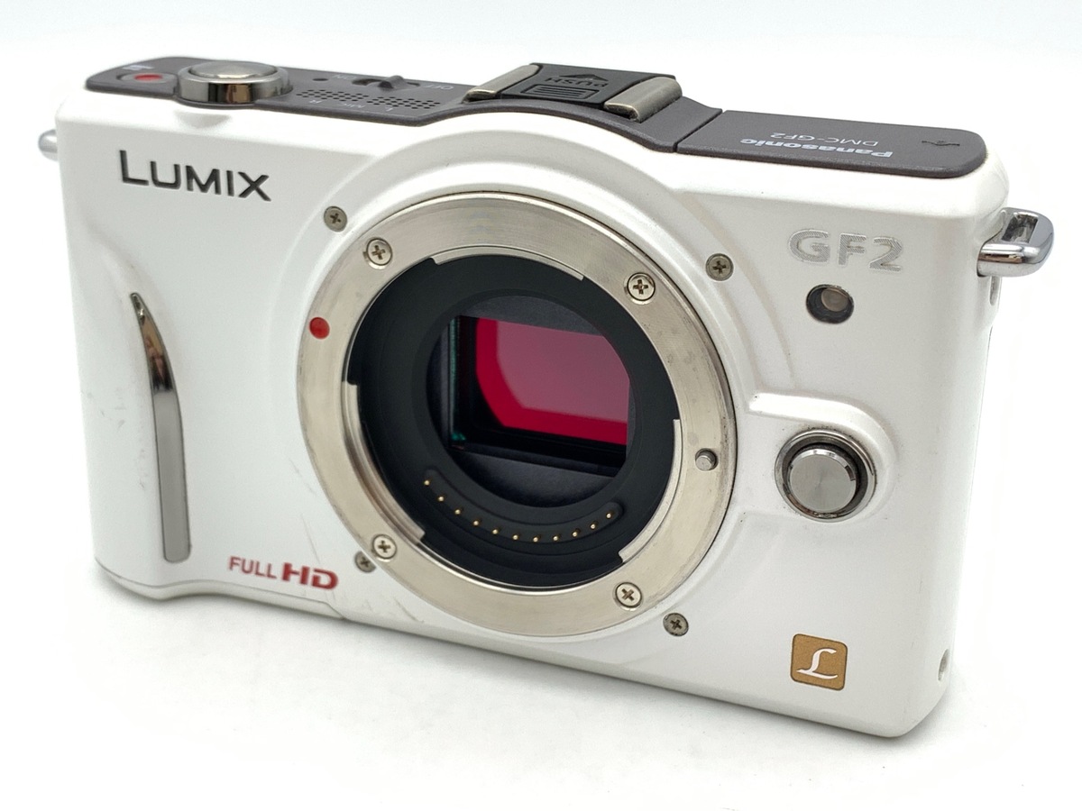 中古：AB(良品)】パナソニック DMC-GF2 ボディ シェルホワイト