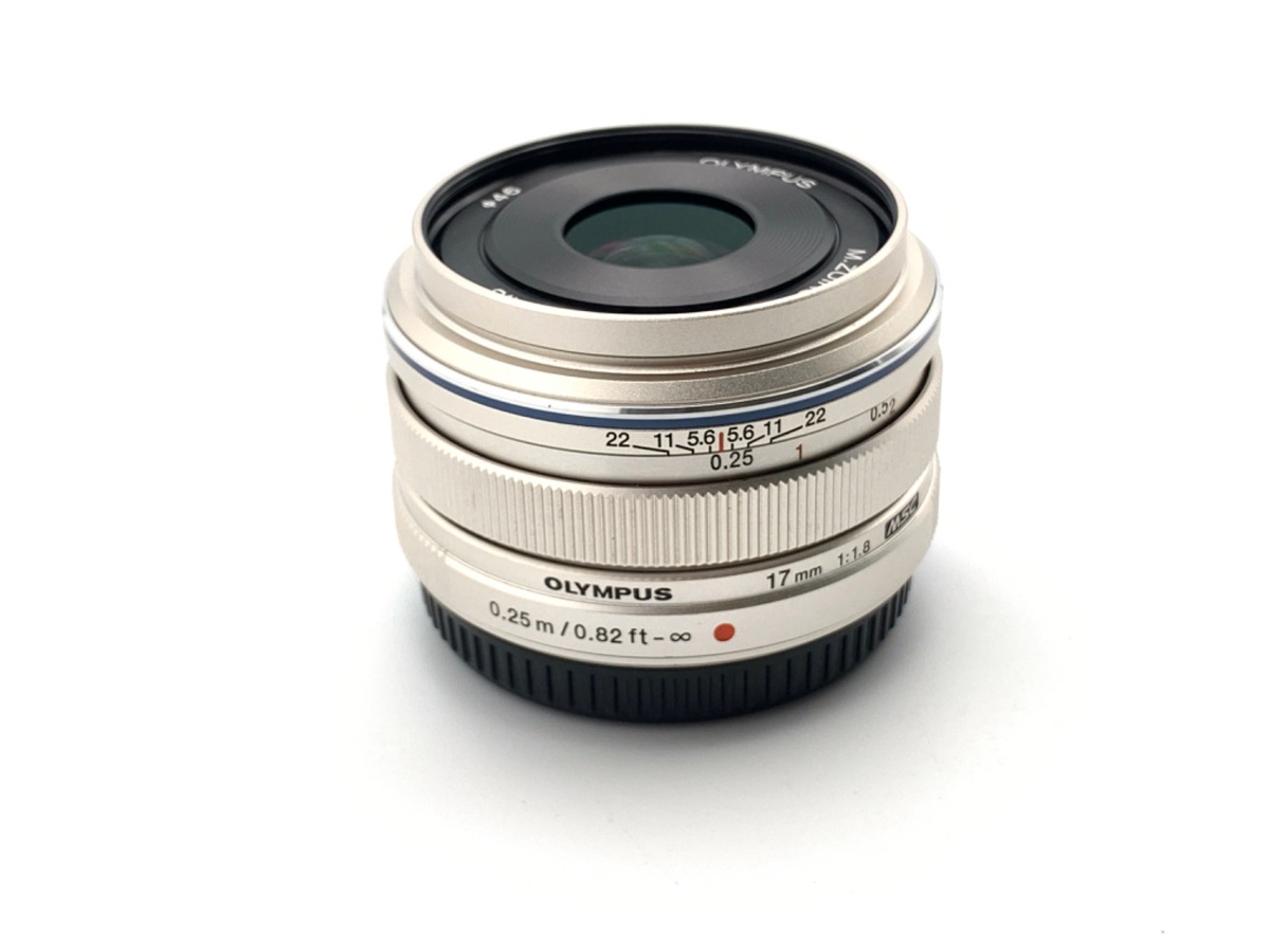 中古：AB(良品)】オリンパス M.ZUIKO DIGITAL 17mm F1.8 シルバー