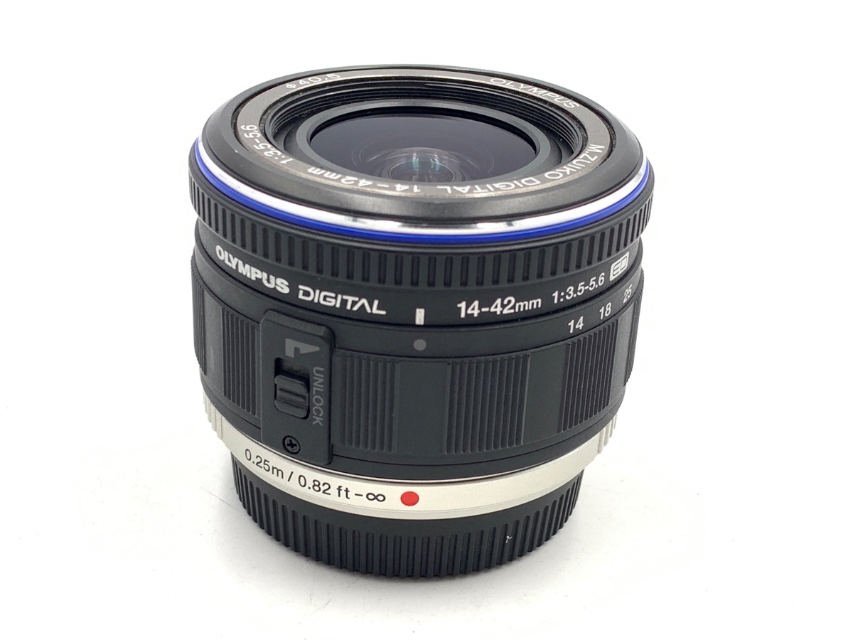 中古】オリンパス M.ZUIKO DIGITAL ED 14-42mm F3.5-5.6 ブラック 在庫