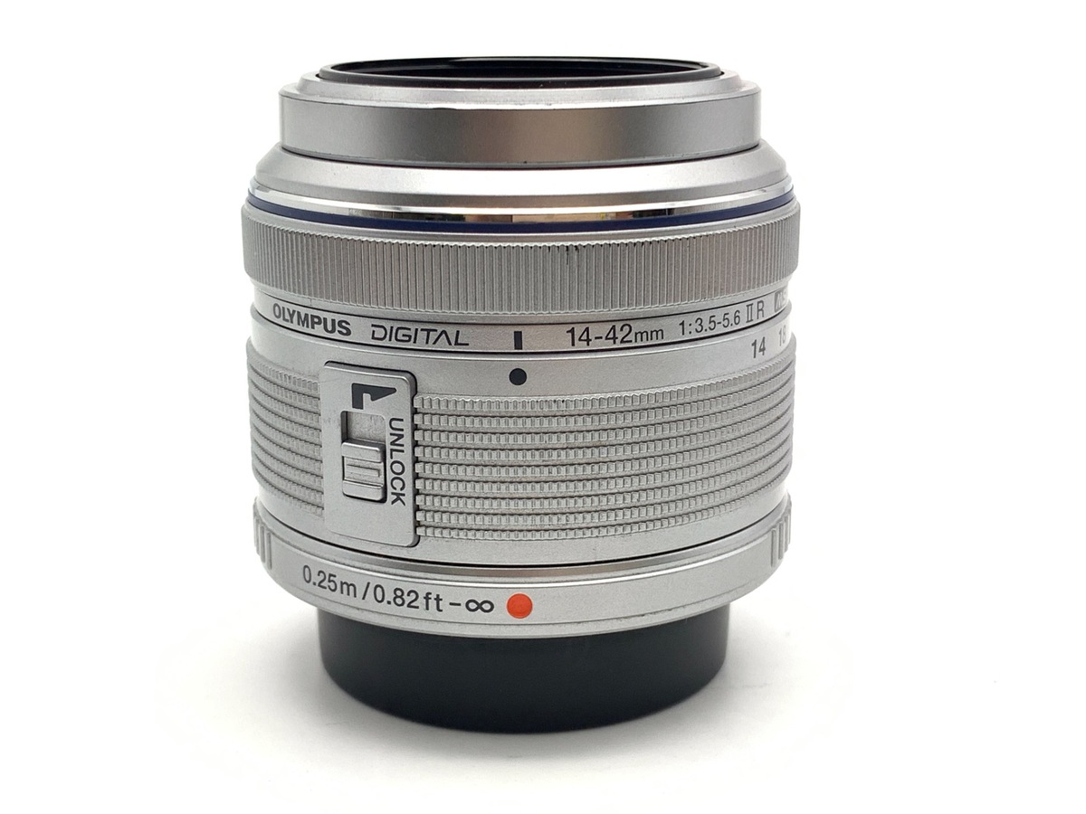 中古】オリンパス M.ZUIKO DIGITAL 14-42mm F3.5-5.6 II R シルバー