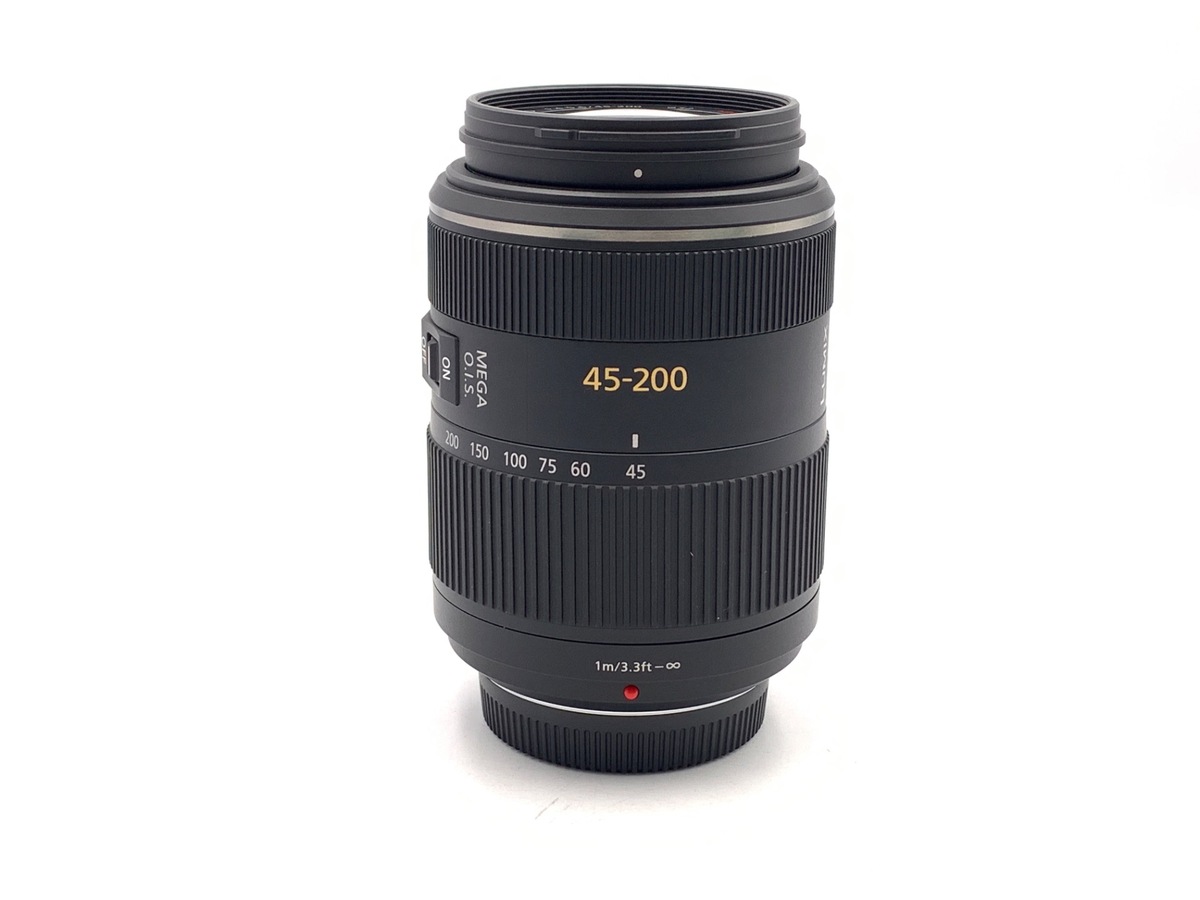 良品 LUMIX G VARIO 45-200mm F4.0-F5.6 LUMIX G VARIO 45-200mm/F4.0-5.6/MEGA O.I.S. H-FS045200 中古