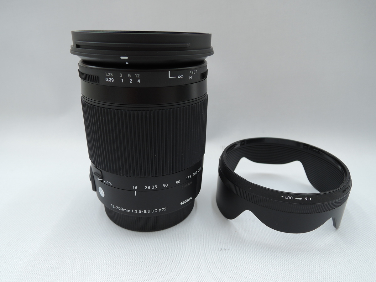 中古：AB(良品)】シグマ 18-300mm F3.5-6.3 DC MACRO OS HSM