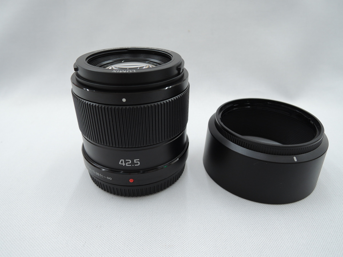 LUMIX G 42.5mm/F1.7 ASPH./POWER O.I.S. H-HS043-K [ブラック] 中古