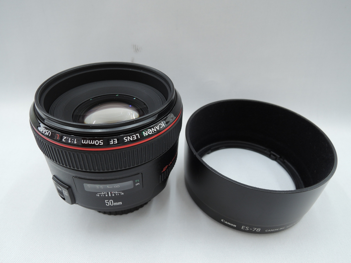 中古：AB(良品)】キヤノン EF50mm F1.2L USM | 2484140009747