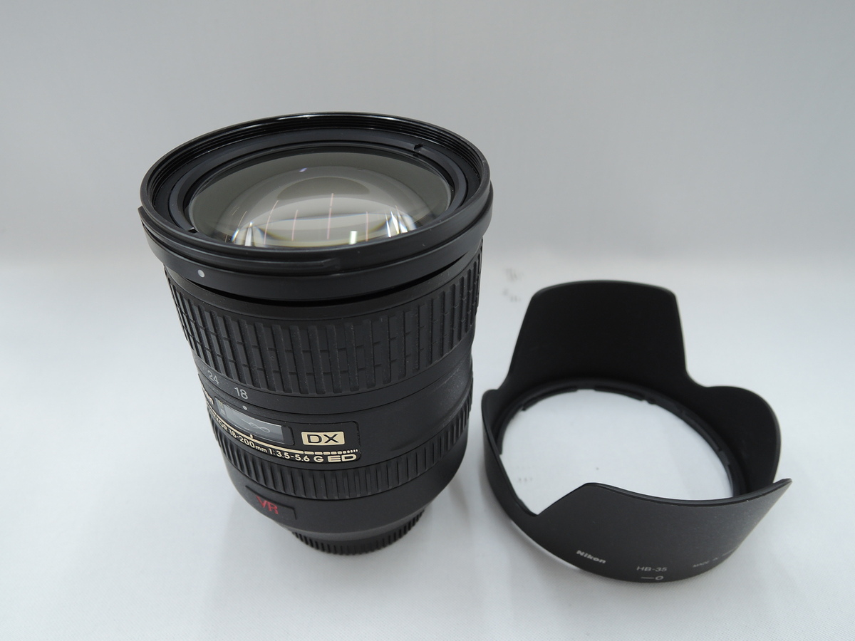 AF-S DX VR Zoom-Nikkor 18-200mm f/3.5-5.6G IF-ED 中古価格比較 
