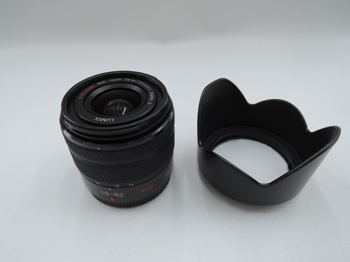 LUMIX G VARIO 14-42mm f/3.5-5.6レンズ LUMIX G VARIO 14-42mm/F3.5-5.6 II ASPH./MEGA O.I.S. H-FS1442A-K