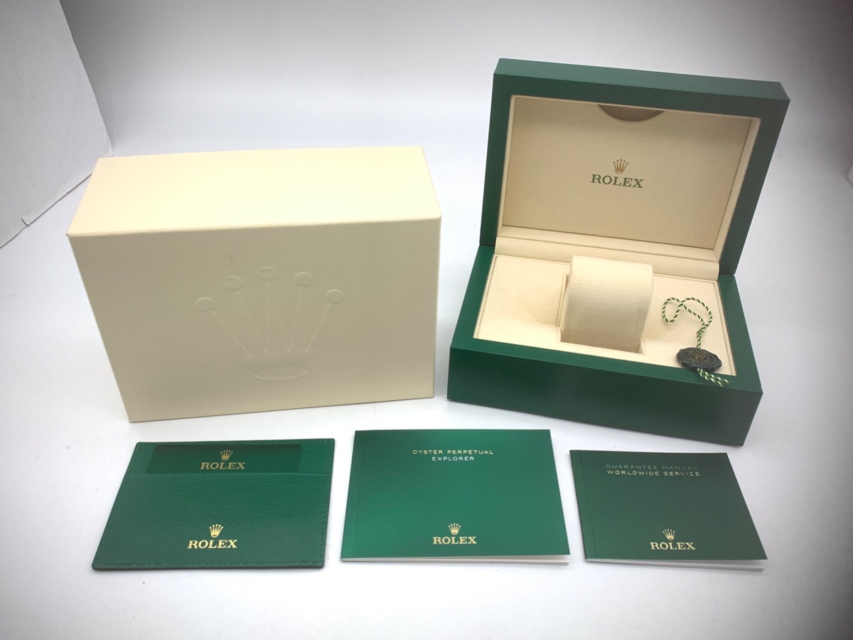 ロレックス(ROLEX) エクスプローラーI ブラック 224270 ステンレススティール
