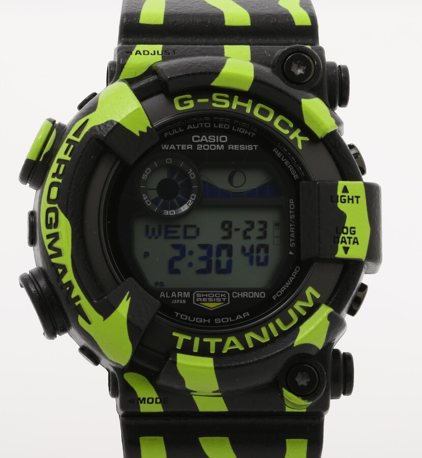 カシオ G-SHOCK フロッグマン ブラック GW-8200TPF-1JR チタン/樹脂