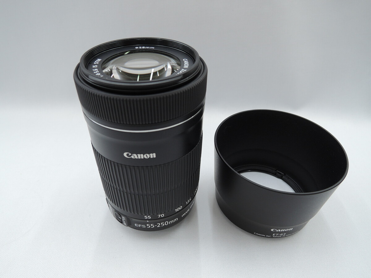 中古：A(美品)】キヤノン EF-S55-250mm F4-5.6 IS STM | 2443890177496