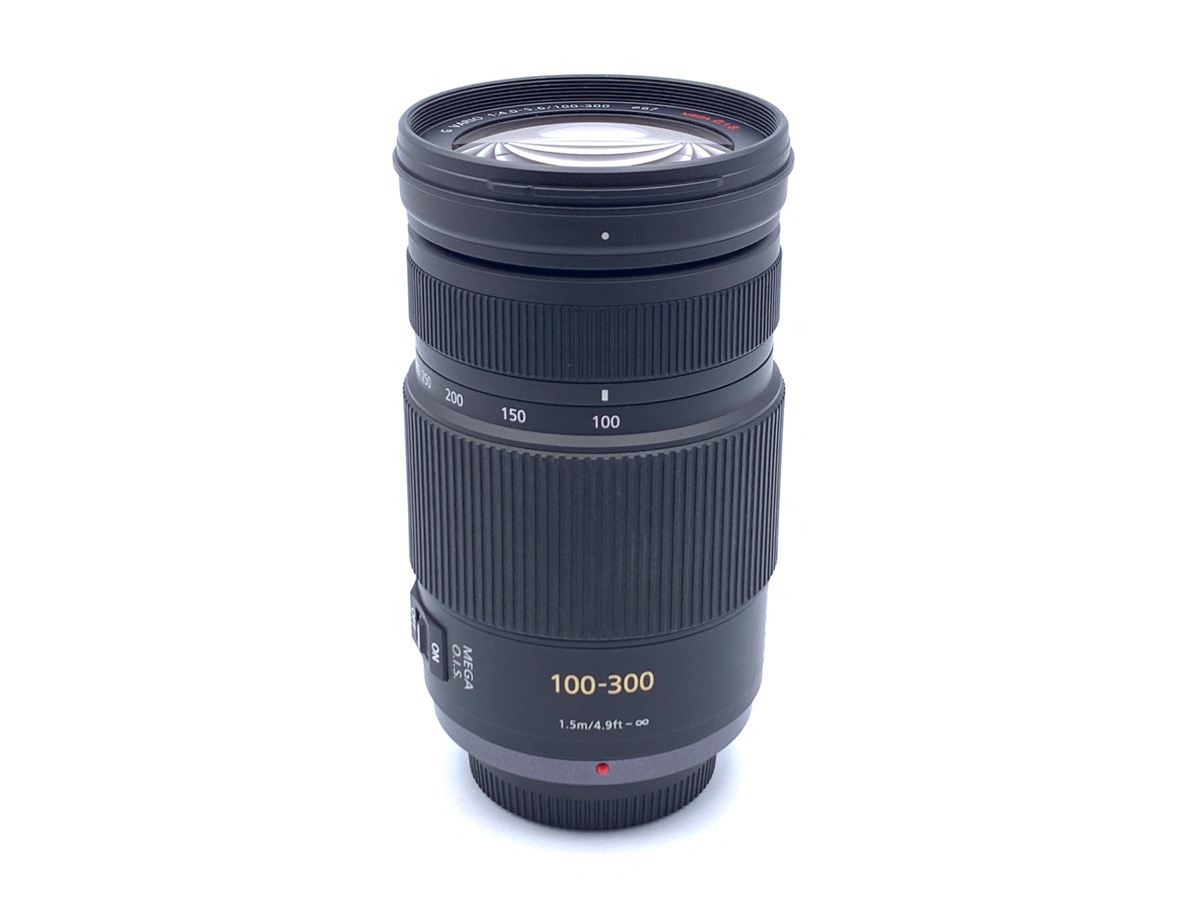 LUMIX G VARIO 100-300mm/F4.0-5.6/MEGA O.I.S. H-FS100300 中古