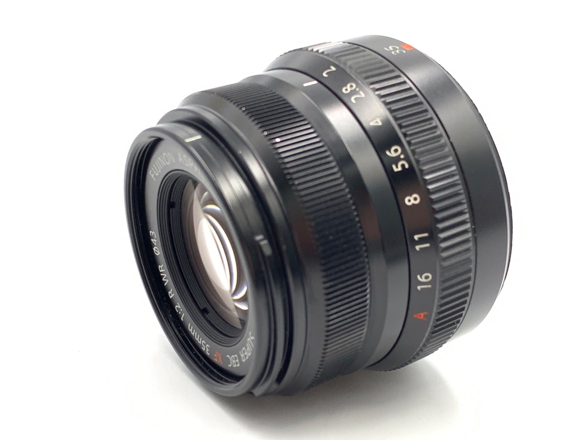 【中古】 【良品】 フジフイルム XF35mm F2 R WR ブラック 中古】フジフイルム XF35mm F2 R WR ブラック｜｜カメラの