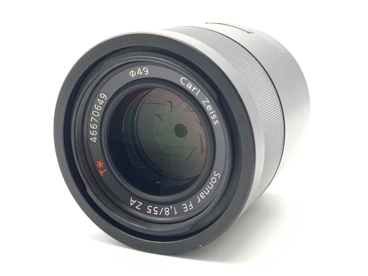 中古：B(並品)】ソニー Sonnar T* FE 55mm F1.8 ZA [SEL55F18Z