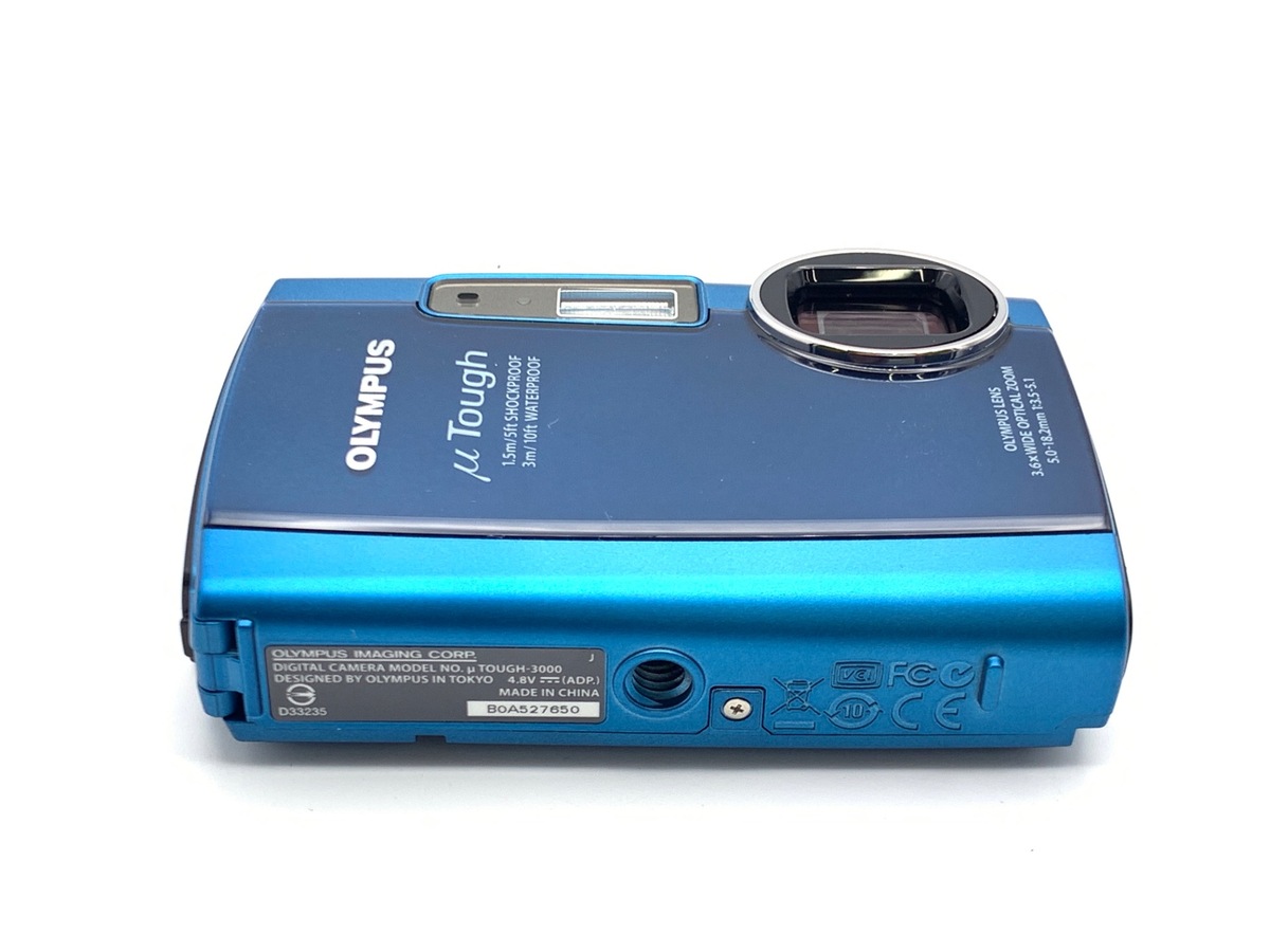 中古：A(美品)】オリンパス μTOUGH-3000 ブルー | 2484150032995