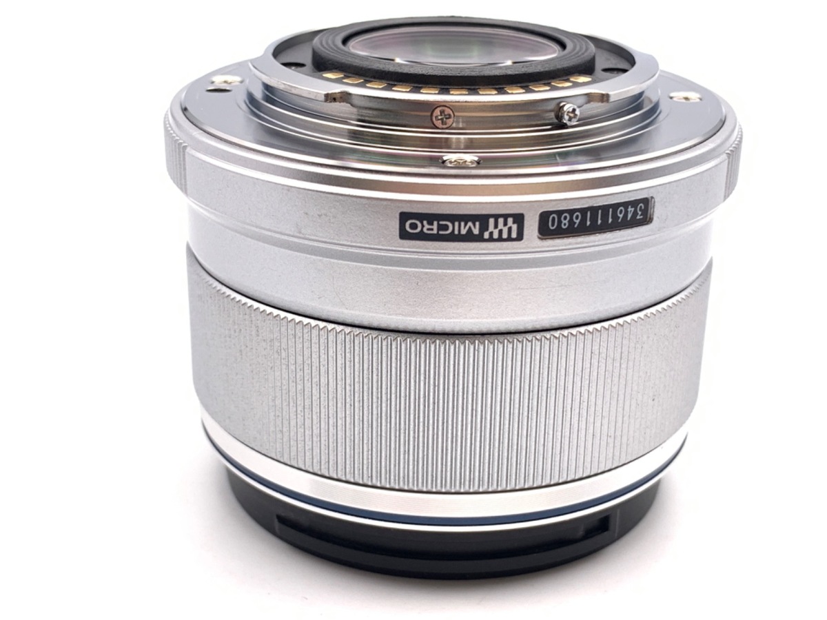 中古：B(並品)】オリンパス M.ZUIKO DIGITAL 25mm F1.8 シルバー