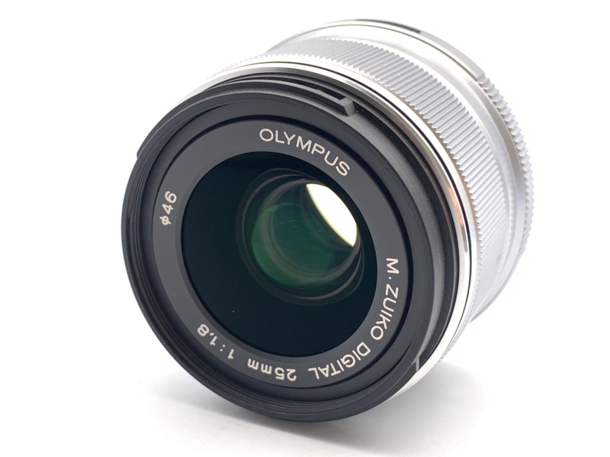 中古：B(並品)】オリンパス M.ZUIKO DIGITAL 25mm F1.8 シルバー
