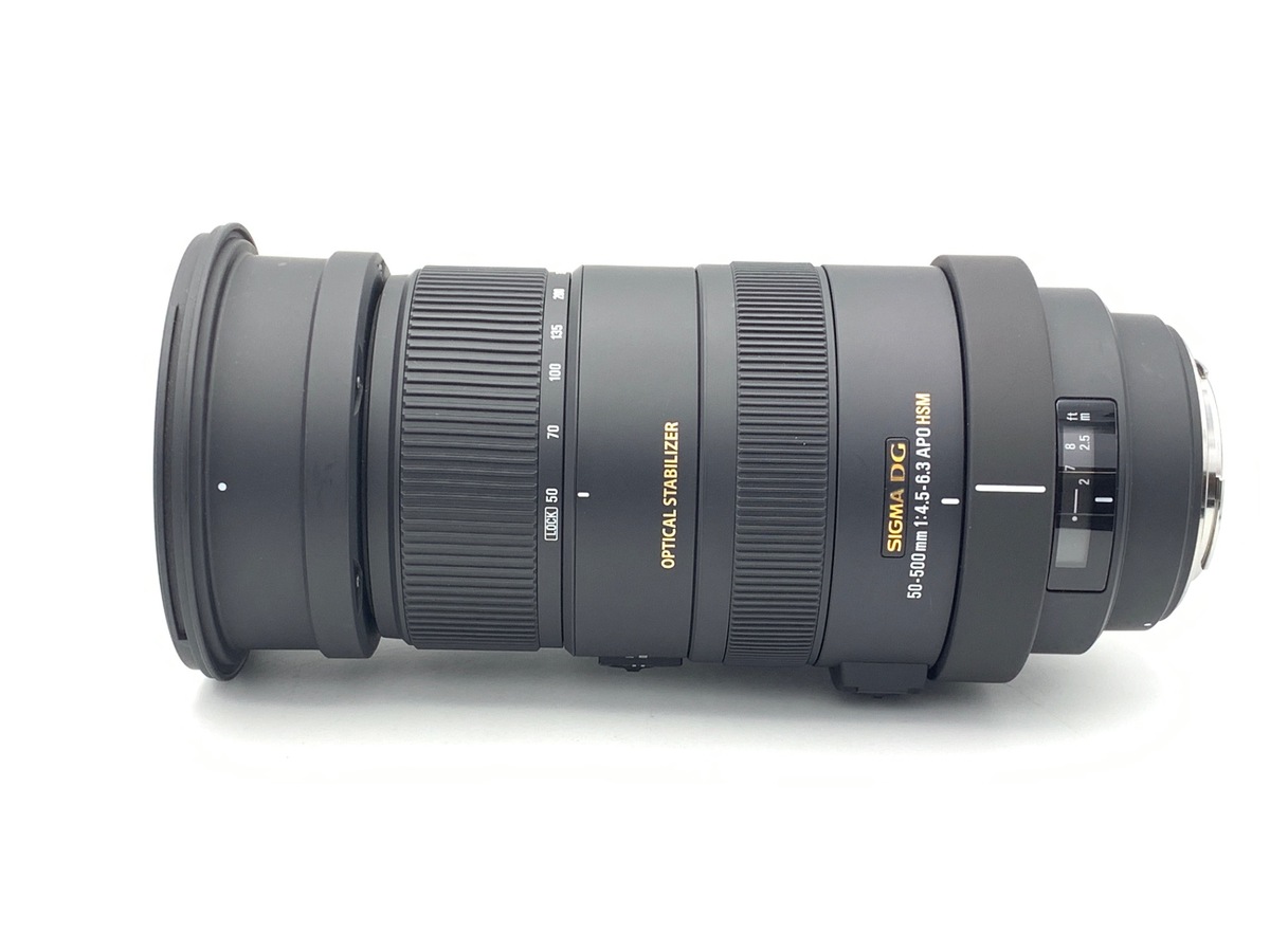 APO 50-500mm F4.5-6.3 DG OS HSM (キヤノン用) 中古価格比較 APO 50-500mm F4.5-6.3 DG OS HSM (キヤノン用) 中古価格比較
