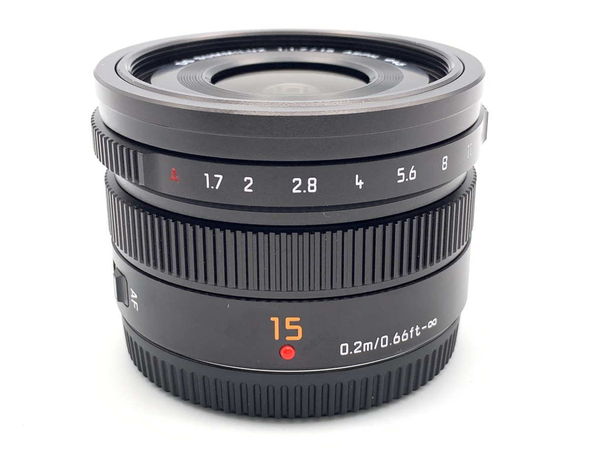 LEICA DG SUMMILUX 15mm/F1.7 ASPH. H-X015-K [ブラック] 中古価格比較
