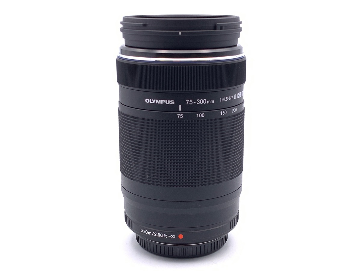 値下げ不可 中古 M.ZUIKO DIGITAL ED 75-300mm II M.ZUIKO DIGITAL ED 75-300mm F4.8-6.7 II [ブラック] 中古価格