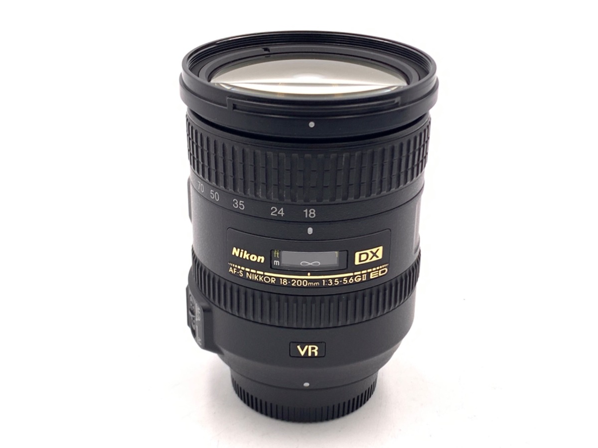 レンズ(ズーム) Nikon AF-S NIKKOR 18-200mm F3.5-5.6G VR AF-S DX NIKKOR 18-200mm f/3.5-5.6G ED VR II 中古価格比較