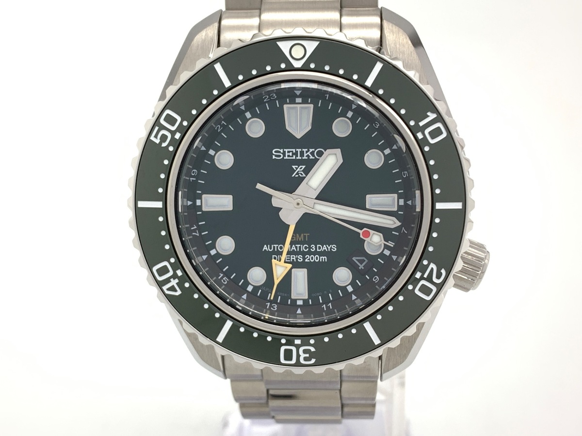 セイコー プロスペックス グリーン SBEJ009 ステンレススティール