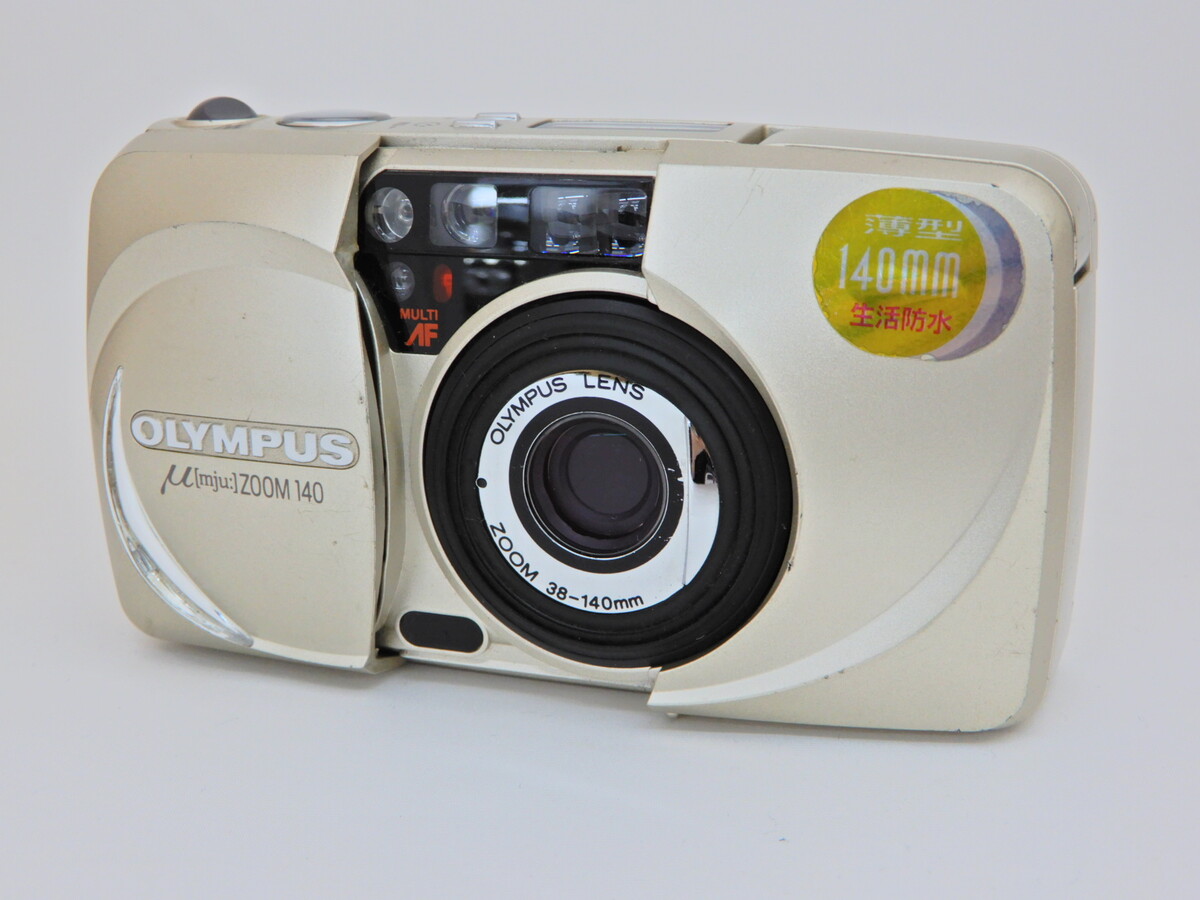 コンパクトデジタルカメラ オリンパス μZOOM 140 シャンパンゴールド中古 中古】オリンパス μZOOM 140 シャンパンゴールド｜｜カメラのキタムラ