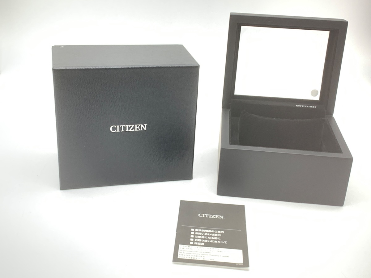シチズン シリーズ8 ブラック NA1004-87E ステンレススティール