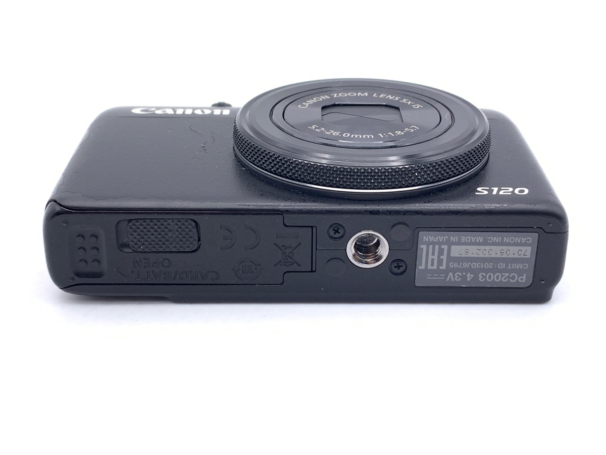 �L���m�� PowerShot S120 �u���b�N