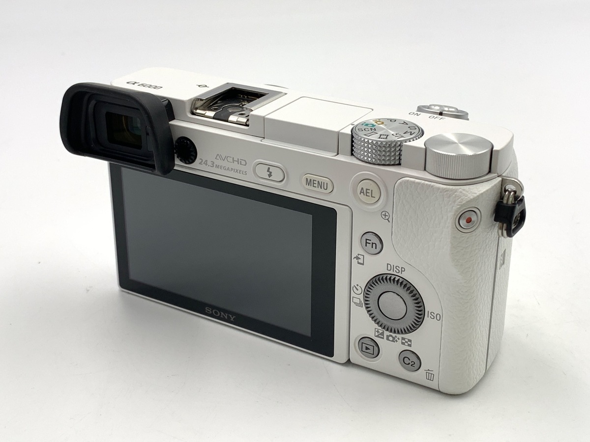 α6000 ボディ ホワイト ILCE-6000【2430万画素】