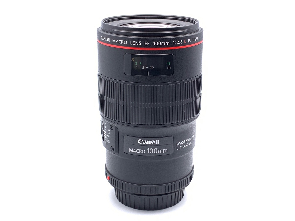 美品Canon EF100mm F2.8L Macro マクロ USM 中古：AB(良品)】キヤノン EF100mm F2.8L マクロ IS USM | 2449370099036