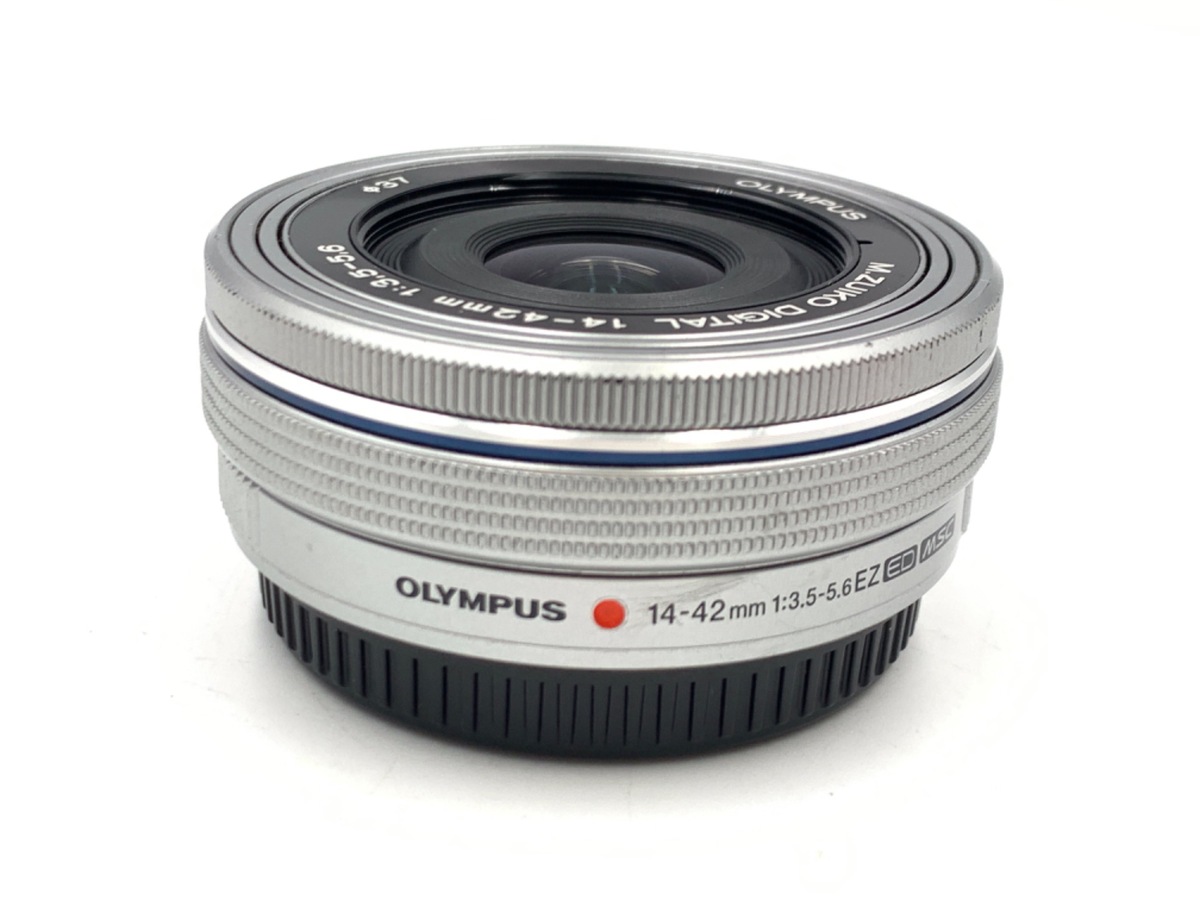 OLYMPUS M.ZUIKO DIGITAL 14-42mm Ⅱ R　シルバー Olympus M.Zuiko Digital 14-42mm f/3.5-5.6 II R Lens for MFT