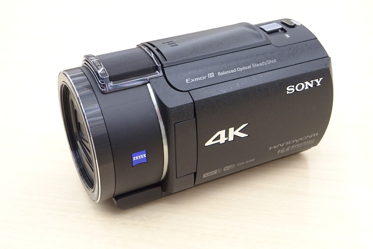 ソニー SONY ビデオカメラ FDR-AX40 4K 64GB 光学20倍 ブラック Handycam FDR-AX40 BC <プレゼント包装承ります> SONY FDR-AX40 ソニー SONY ビデオカメラ FDR-AX40 4K 64GB ブラック
