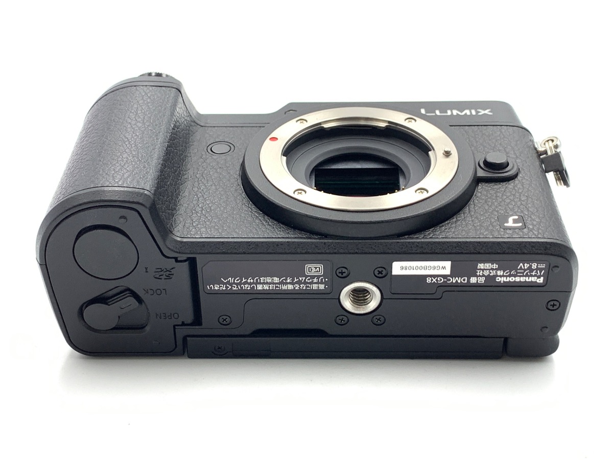 中古：A(美品)】パナソニック LUMIX DMC-GX8-K ボディ ブラック 