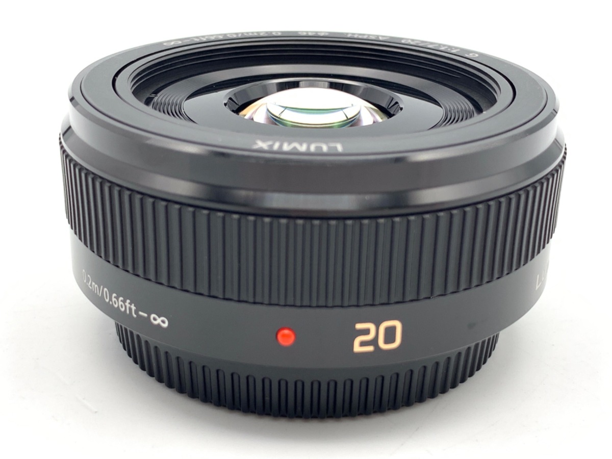 LUMIX G 20mm/F1.7 II ASPH. H-H020A-K [ブラック] 中古価格比較