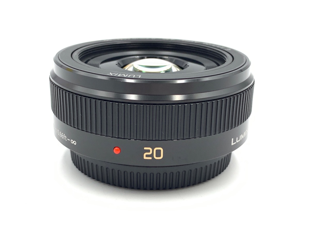 美品 Panasonic 20mm F1.7 II ASPH. レンズ 黒 Panasonic Lumix G 20mm f/1.7 II ASPH Lens (Black) by
