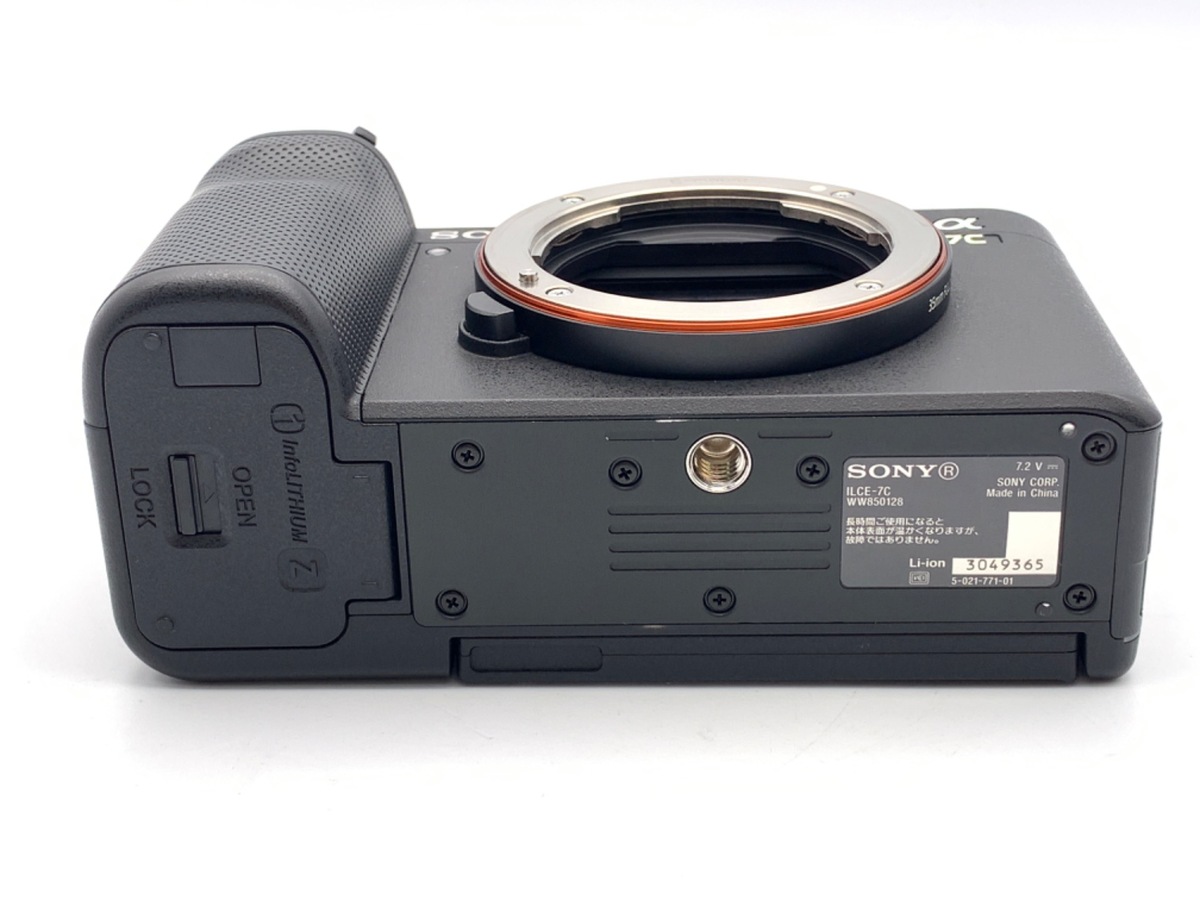中古：B(並品)】ソニー α7C ボディ ブラック [ILCE-7C B