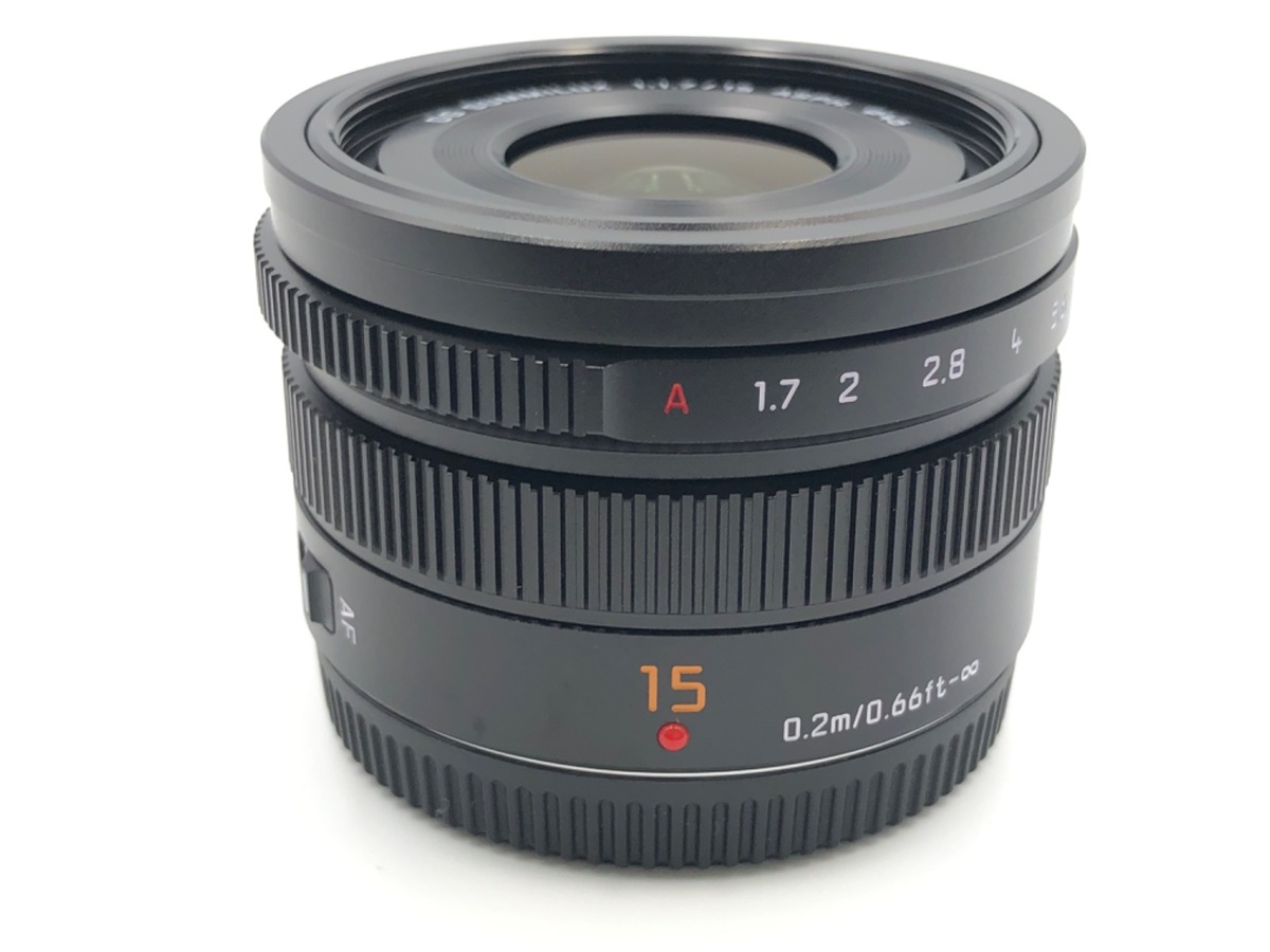 LEICA DG SUMMILUX 15mm/F1.7 ASPH. H-X015-K [ブラック] 中古