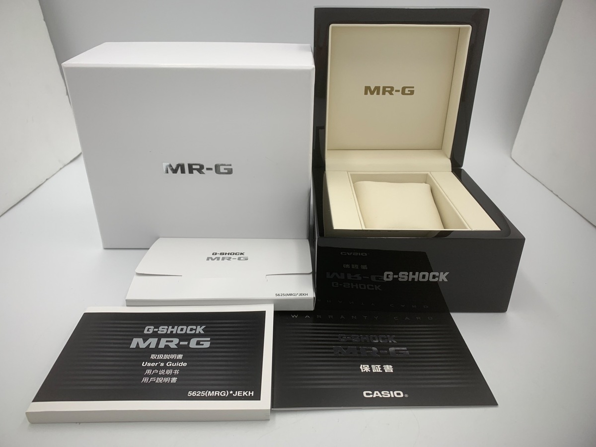 カシオ G-SHOCK ブラック MRG-B2000B-1AJR チタン
