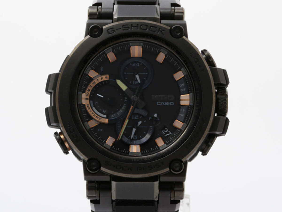 カシオ G-SHOCK MT-G ブラック MTG-B1000TJ-1AJR ステンレススティール Formless太極モデル