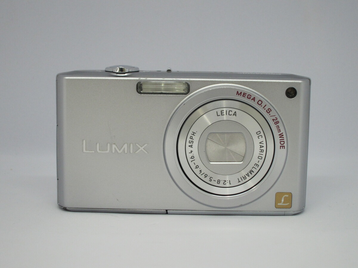 中古：B(並品)】パナソニック LUMIX DMC-FX33-S シルバー