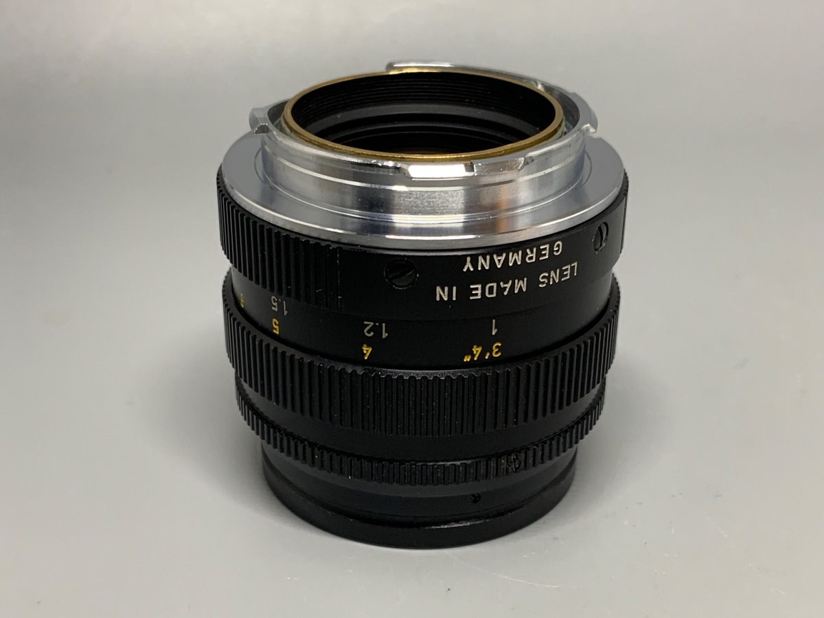 【中古】ライカ ズミルックスM 50mm F1.4 E43 ブラック