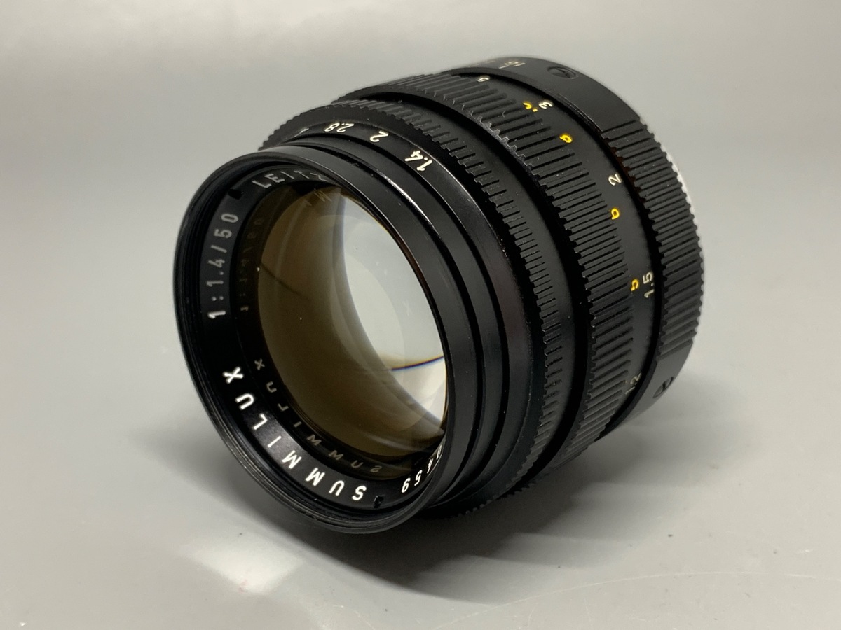 【中古】ライカ ズミルックスM 50mm F1.4 E43 ブラック