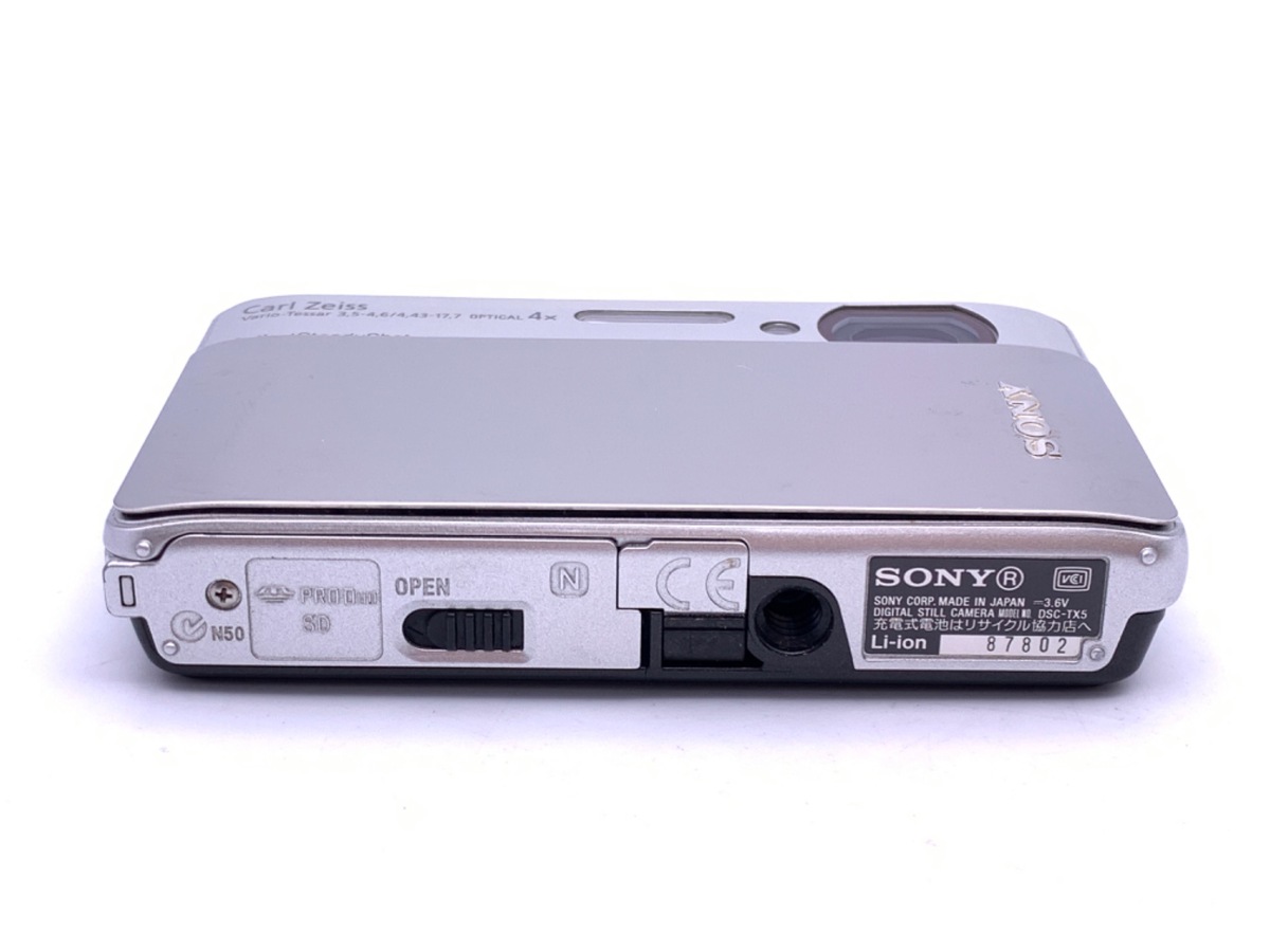 中古】 【難あり品】 ソニー Cyber-shot DSC-TX5 シルバー デジタル