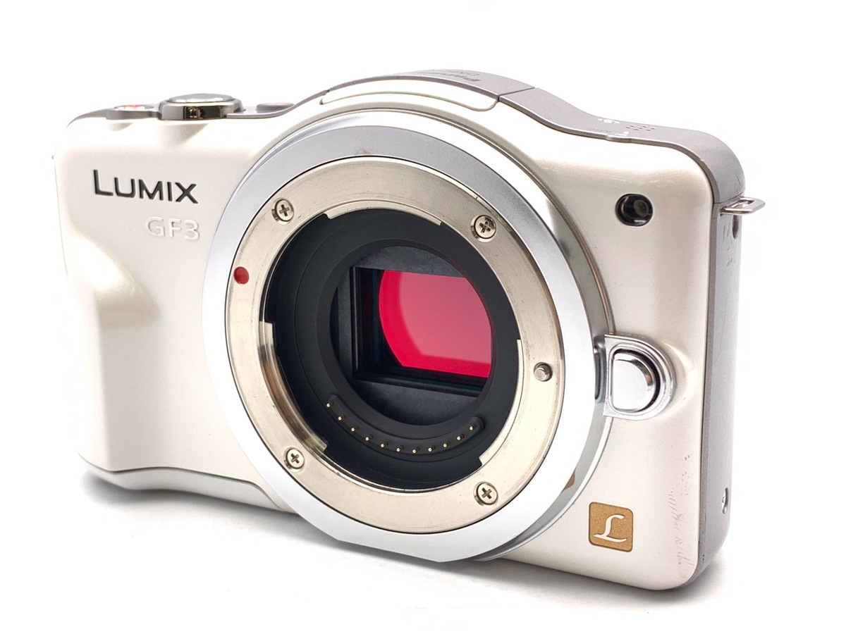 中古】パナソニック LUMIX DMC-GF3-W ボディ シェルホワイト 在庫一覧